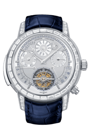 Vacheron Constantin Les Cabinotiers Ref. 9707C/000G-B639 Super Clone Watch – White Gold Case Blue Guilloché Dial Swiss Replica