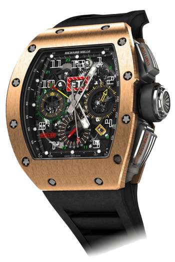 Richard Mille RM 011-02 RG Super Clone Watch - Top-quality 1:1 Swiss Replica Watch