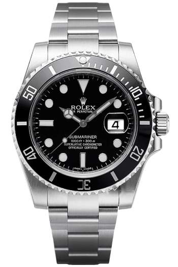 Rolex Submariner Black Dial Super Clone Swiss Replica Watch “Black Sub” Ref M116610LN-0001 Oystersteel Bracelet