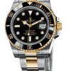 Rolex Submariner Black Dial Diamond Markers Super Clone Swiss Replica Watch Ref 116613-LN-97203 Two-Tone Oyster Bracelet