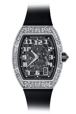 Richard Mille RM 67-01 White Gold Baguette Diamonds Super Clone Watch
