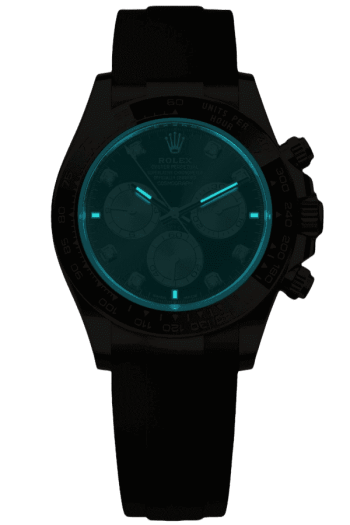 Alternative view of Rolex Cosmograph Daytona Super Clone Swiss Replica Watch Everose Gold Pink Dial Ref M126515LN-0004 | 4130 Swiss Movement