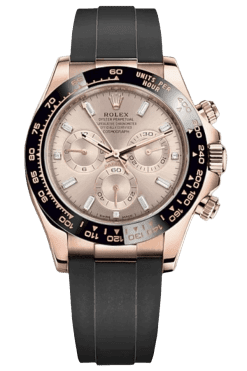 Rolex Cosmograph Daytona Super Clone Swiss Replica Watch Everose Gold Sundust Dial Ref M116515LN-0061 | 4130 Swiss Movement