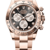 Rolex Daytona M126505-0002 Super Clone – Everose Gold 40mm Black Dial Swiss Replica