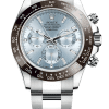 Rolex Daytona lce BlueDial with Baguette Diamonds Super CloneSwiss Replica Watch Ref116506 4130 Swiss Movement