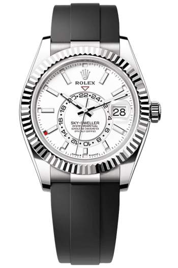 Rolex Sky-Dweller Blue Dial Super Clone Swiss Replica Watch Oyster Bracelet Ref M336239-0003 Swiss 9002 Movement