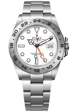 Rolex Explorer ll Super Clone Swiss Replica Watch White Dial Ref 226570 3285 Swiss Movement