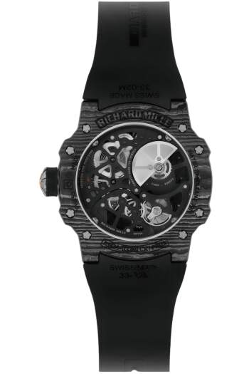 Alternative view of Richard Mille RM33-03 CA/PR01 Super Clone  Carbon Skeleton Dial Watch