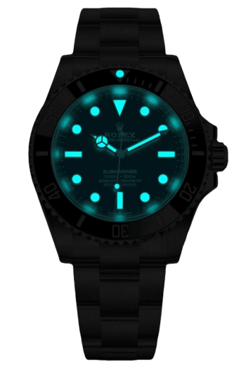 Alternative view of Rolex Submariner No Date Super Clone SwissReplica Watch Ref 124060-3230 Swiss Movement