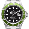 Rolex Submariner Green Dial Super Clone Swiss Replica Watch “Classic Hulk” Ref 16610LV-93250 Oystersteel Bracelet