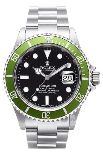 Rolex Submariner Green Dial Super Clone Swiss Replica Watch “Classic Hulk” Ref 16610LV-93250 Oystersteel Bracelet