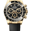 Rolex Daytona M126518LN-0008 Super Clone – Black Dial & Yellow Gold with Oysterflex