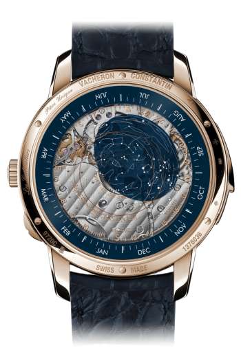 Alternative view of Vacheron Constantin Les Cabinotiers Ref. 6620C/000R-B656 Super Clone Watch ?C Rose Gold Case Blue Guilloch?? Dial Swiss Replica