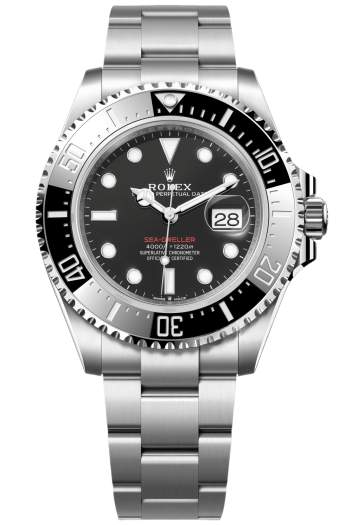 Rolex Sea-Dweller 43mm Red Text Black Dial Stainless Steel Super Clone Swiss Replica Watch Ref M126600-0002