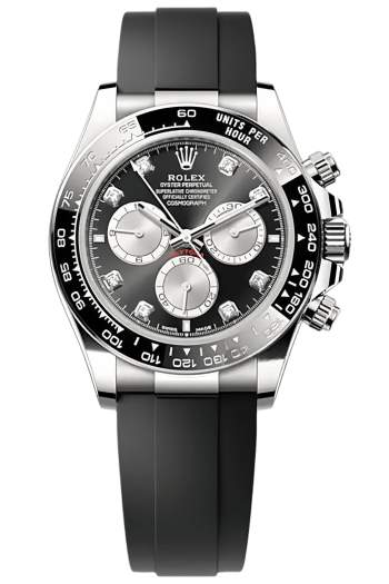 Rolex Daytona Steel Gray Dial Super Clone Swiss Replica Watch Oysterflex Strap Ref M126519LN-0004 Swiss Movement