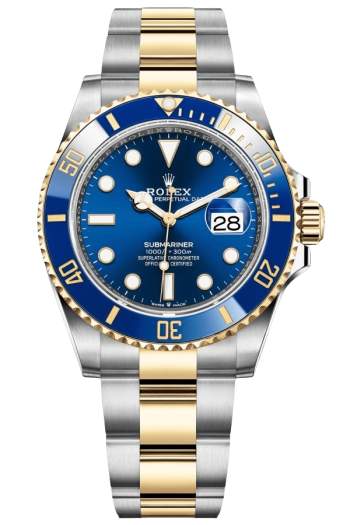 Rolex Submariner Blue Dial Two Tone Super CloneSwiss Replica Watch Ref 126613LB 3235 SwissMovement
