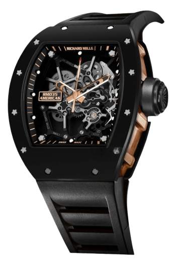 Richard Mille RM 035 Gold & Ceramic Super Clone Watch