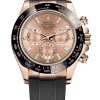 Rolex Cosmograph Daytona Super Clone Swiss Replica Watch 18k Everose Gold Oysterflex Strap Sundust Dial Ref M116515LN-0021