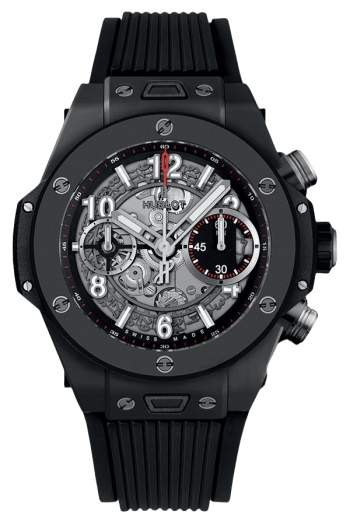 Hublot Big Bang Ref. 441.CI.1170.RX Super Clone Watch ?C Ceramic Black Dial Rubber Strap Fake Replica