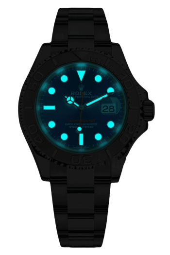 Alternative view of Rolex Yacht Master BlueDial Super Clone Swiss Replica Watch Ref 126622 3235 Swiss Movement