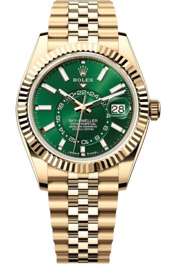 Rolex Sky-Dweller Black Dial Super Clone Swiss Replica Watch Oyster Bracelet Ref M336938-0008 Swiss 9002 Movement