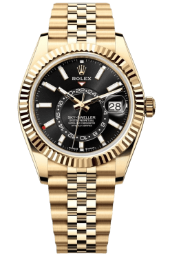 Rolex Sky-Dweller White Dial Super Clone Swiss Replica Watch Oyster Bracelet Ref M336938-0005 Swiss 9002 Movement