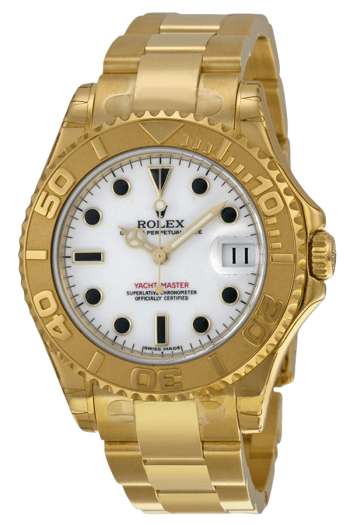Rolex Yacht-Master 40 Silver Dial Two-Tone Yellow Gold & Stainless Steel Super Clone Swiss Replica Watch Ref 168628-0001