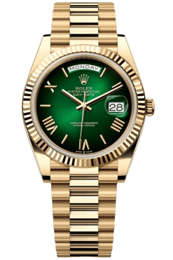 Rolex Day-Date Super Clone Swiss Replica Watch Ref M228238-0069 Olive Green Dial 3255 Swiss Movement