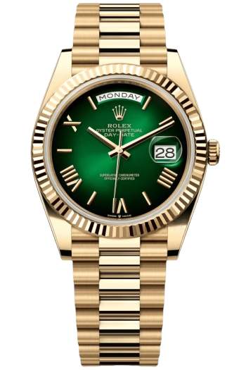 Rolex Day-Date Super Clone Swiss Replica Watch Ref M228238-0069 Olive Green Dial 3255 Swiss Movement