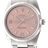 Rolex Air-King Pink Dial Super Clone Swiss Replica Watch Ref 114234 Oystersteel Bracelet