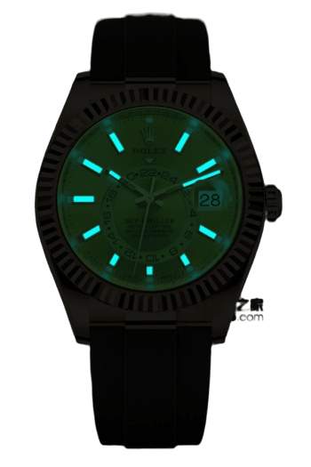 Alternative view of Rolex Sky-Dweller White Dial Super Clone Swiss Replica Watch Oyster Bracelet Ref M326238-0007 Swiss 9001 Movement