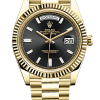 Rolex Day-Date Super Clone Swiss Replica Watch Ref M228238-0004 Black Sugar Dial 3255 Swiss Movement