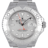rolex yacht master 40 silver dial platinum bezel super clone swiss replica watch-ref 116622-0002 stainless-steel