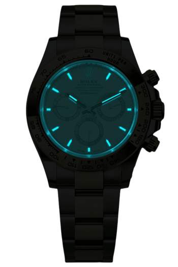 Alternative view of Rolex Daytona M126503-0001 Super Clone – White Dial Two-Tone Yellow Gold Swiss Replica Watch