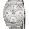 Rolex Air-King Silver Dial Super Clone Swiss Replica Watch Ref 114234 Oystersteel Bracelet