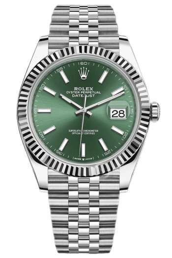 Rolex Datejust 36mm Super CloneSwiss Replica Watch Mint Green DialRef 126234 3235 Swiss Movement
