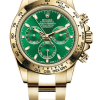 Rolex Daytona Green Dial SuperClone Swiss Replica Watch 18kGold Bracelet Ref 116508-4130 Swiss Movement