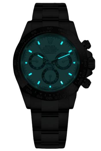 Alternative view of Rolex Daytona Panda Super CloneSwiss Replica Watch Ref|116500LN|4130 Swiss Movement