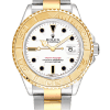 Rolex Yacht-Master 40 White Dial Two-Tone Everose Gold & Stainless Steel Super Clone Swiss Replica Watch Ref 16623-78763