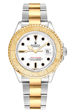 Rolex Yacht-Master 40 White Dial Two-Tone Everose Gold & Stainless Steel Super Clone Swiss Replica Watch Ref 16623-78763