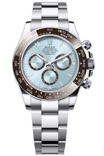Rolex Daytona lce Blue Dial New 2024Super Clone Swiss Replica Watch Ref 126506 4131 Swiss Movement