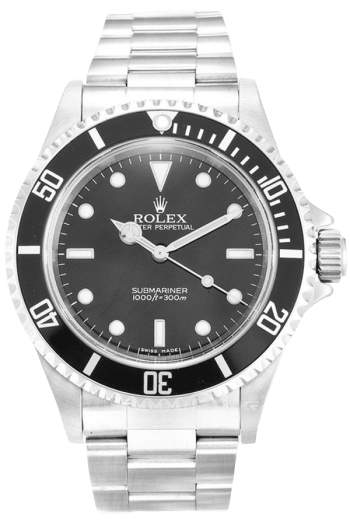 Rolex Submariner Black Dial Super Clone Swiss Replica Watch Ref 14060M Oystersteel Bracelet