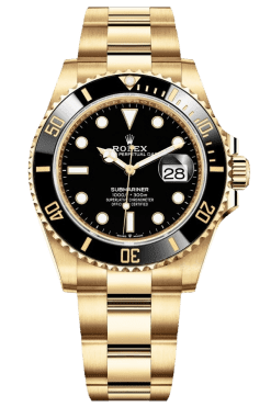 Rolex Submariner Super Clone Swiss ReplicaWatch 18kGold Ref 126618LN 3235 SwissMovement