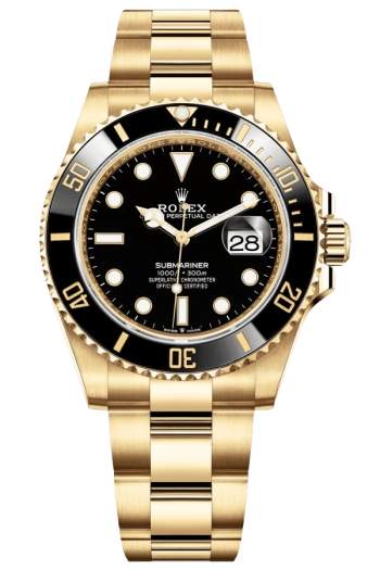 Rolex Submariner Super Clone Swiss ReplicaWatch 18kGold Ref 126618LN 3235 SwissMovement
