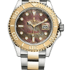 Rolex Yacht-Master 40 Black Mother-of-Pearl Dial Two-Tone Everose Gold & Stainless Steel Super Clone Swiss Replica Watch Ref 16623