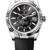 Rolex Sky-Dweller Black Dial Super Clone Swiss Replica Watch Oyster Bracelet Ref M336239-0002 Swiss 9002 Movement