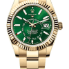 Rolex Sky-Dweller Champagne Dial Super Clone Swiss Replica Watch Oyster Bracelet Ref 336938-0007 Swiss 9002 Movement