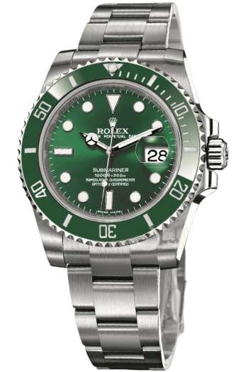 Rolex Submariner Green Dial Super Clone Swiss Replica Watch “Hulk” Ref 116610LV-0002 Oystersteel Bracelet