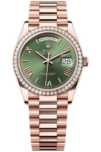 Rolex Day-Date Super Clone Swiss Replica Watch Ref 128345RBR-0085 3255 Swiss Movement