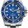 Rolex Submariner Blue Dial Diamond Markers Super Clone Swiss Replica Watch Ref 116619LB-97209 8DI White Gold Oyster Bracelet
